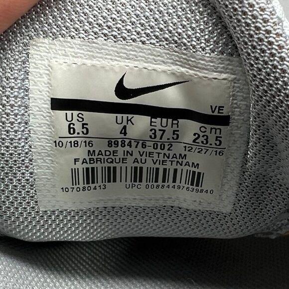 Nike Flex 2017 Run Running Shoes Women's Size 6.5 Grey Athletic Training Sneaker - Picture 12 of 12